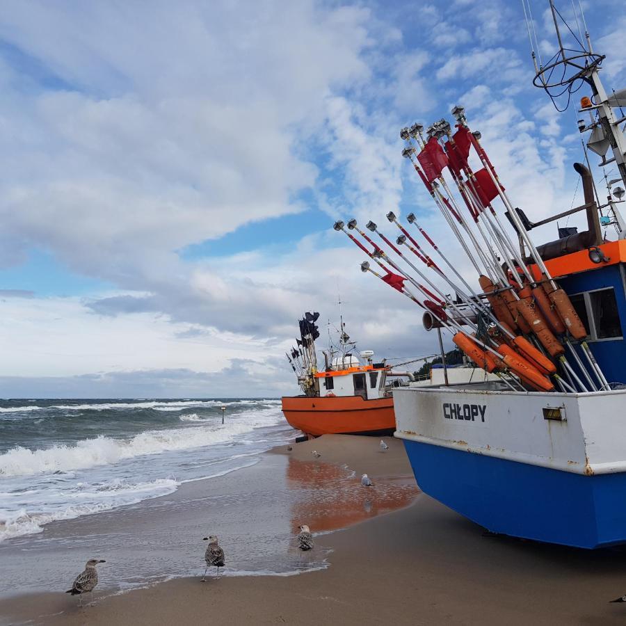 Osrodek Rodzinny "Pod Wydmami" Przy Plazy , Plac Zabaw , Rowery Sarbinowo Esterno foto