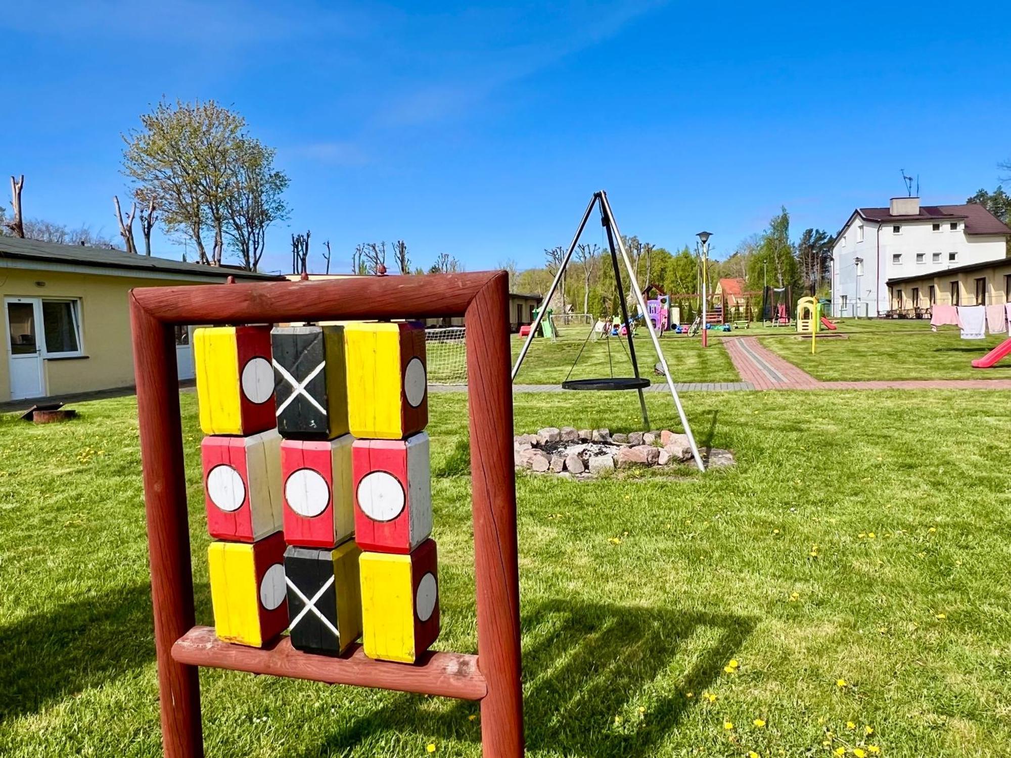 Osrodek Rodzinny "Pod Wydmami" Przy Plazy , Plac Zabaw , Rowery Sarbinowo Esterno foto