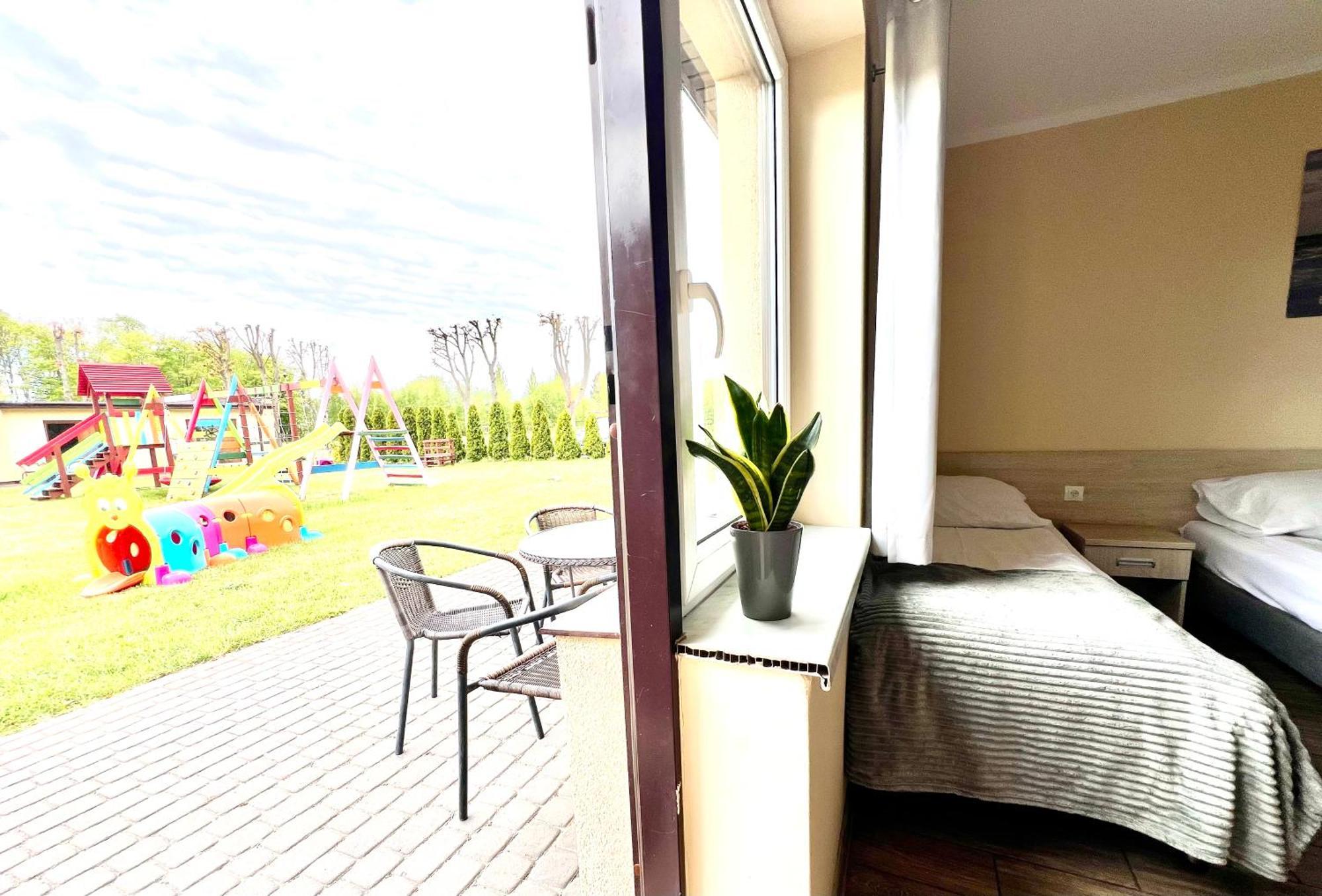 Osrodek Rodzinny "Pod Wydmami" Przy Plazy , Plac Zabaw , Rowery Sarbinowo Esterno foto