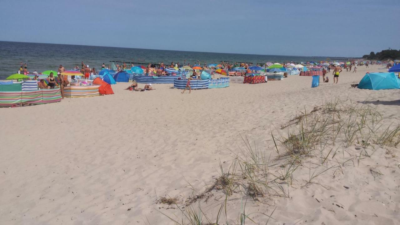 Osrodek Rodzinny "Pod Wydmami" Przy Plazy , Plac Zabaw , Rowery Sarbinowo Esterno foto